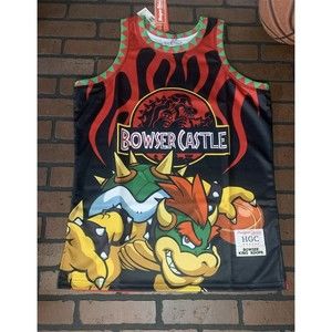 BOWSER Headgear Classics‎ Basketball Jersey ~Never Worn~ XL
